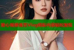 糖心视频首页Vlog精彩内容轻松发现