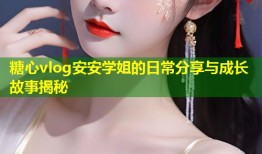 糖心vlog安安学姐的日常分享与成长故事揭秘