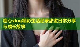 糖心vlog精彩生活记录甜蜜日常分享与成长故事