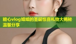 糖心vlog姐姐的圣诞惊喜礼物大揭秘温馨分享