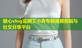 糖心vlog官网艾小青专属视频剪辑与社交分享平台