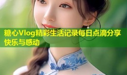 糖心Vlog精彩生活记录每日点滴分享快乐与感动