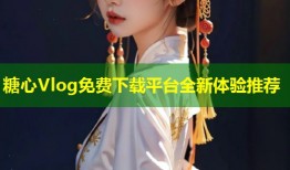 糖心Vlog免费下载平台全新体验推荐