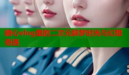 糖心vlog里的二次元醉梦时光与幻想奇遇