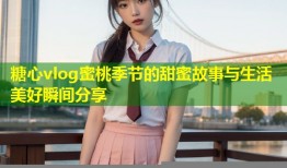 糖心vlog蜜桃季节的甜蜜故事与生活美好瞬间分享