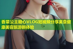香菜公主糖心VLOG短视频分享美食健康美容旅游新体验