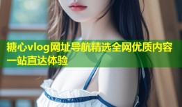 糖心vlog网址导航精选全网优质内容一站直达体验