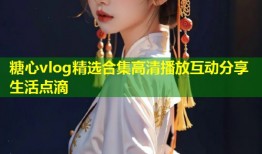 糖心vlog精选合集高清播放互动分享生活点滴