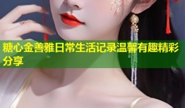 糖心金善雅日常生活记录温馨有趣精彩分享
