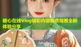 糖心在线Vlog精彩内容免费观看全新体验分享
