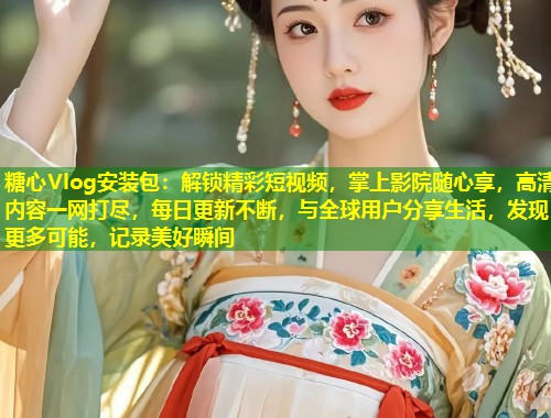 糖心Vlog安装包：解锁精彩短视频，掌上影院随心享，高清内容一网打尽，每日更新不断，与全球用户分享生活，发现更多可能，记录美好瞬间