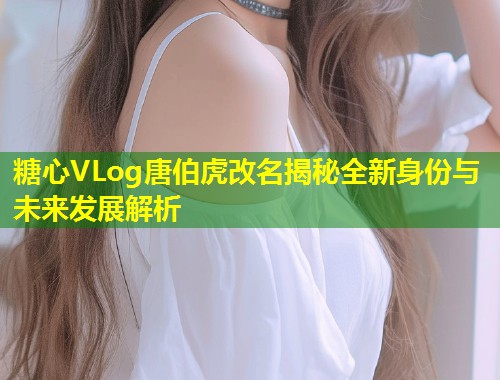 糖心VLog唐伯虎改名揭秘全新身份与未来发展解析