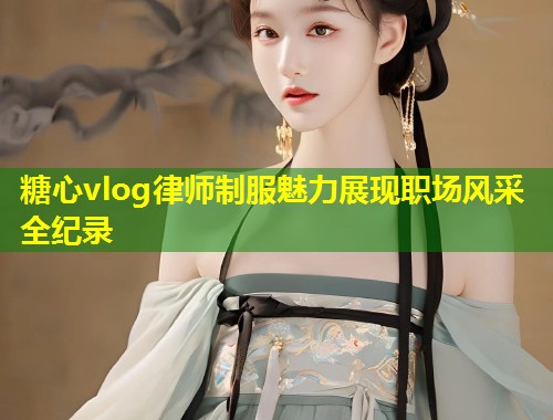糖心vlog律师制服魅力展现职场风采全纪录