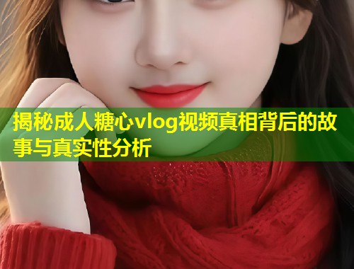 揭秘成人糖心vlog视频真相背后的故事与真实性分析