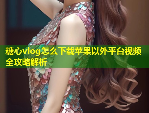 糖心vlog怎么下载苹果以外平台视频全攻略解析