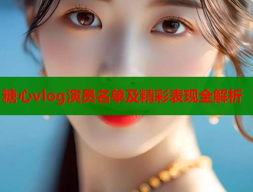 糖心vlog演员名单及精彩表现全解析