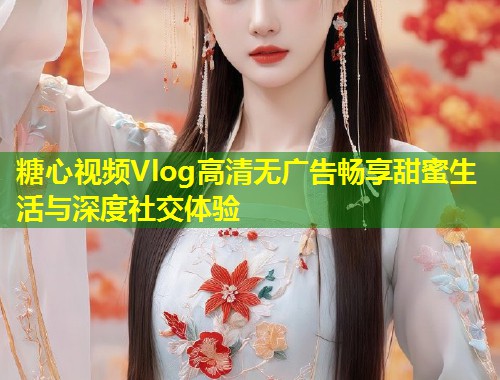 糖心视频Vlog高清无广告畅享甜蜜生活与深度社交体验