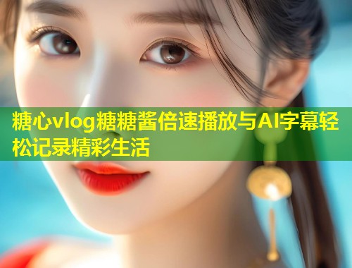 糖心vlog糖糖酱倍速播放与AI字幕轻松记录精彩生活